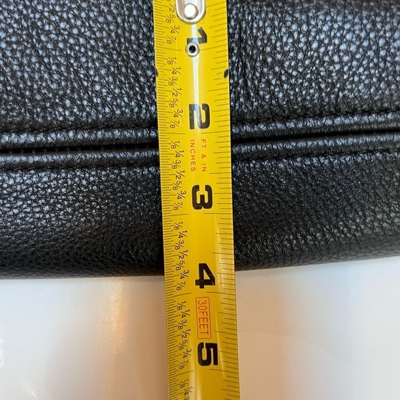 Michael Michael Kors Slouchy Black Pebble Leather Shoulder Bag - Picture 13 of 13